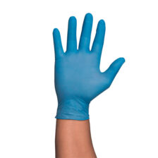 Guante desechable de nitrilo G-Touch Azul 3,5 gr