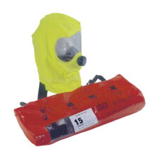 Respirador de escape S-Cap Air ligero con botella cargada