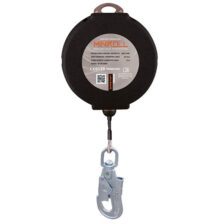 Dispositivo retráctil vertical cable de acero inoxidable 10m
