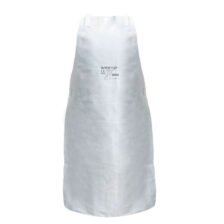Delantal de soldador de cuero gris 90x60cm