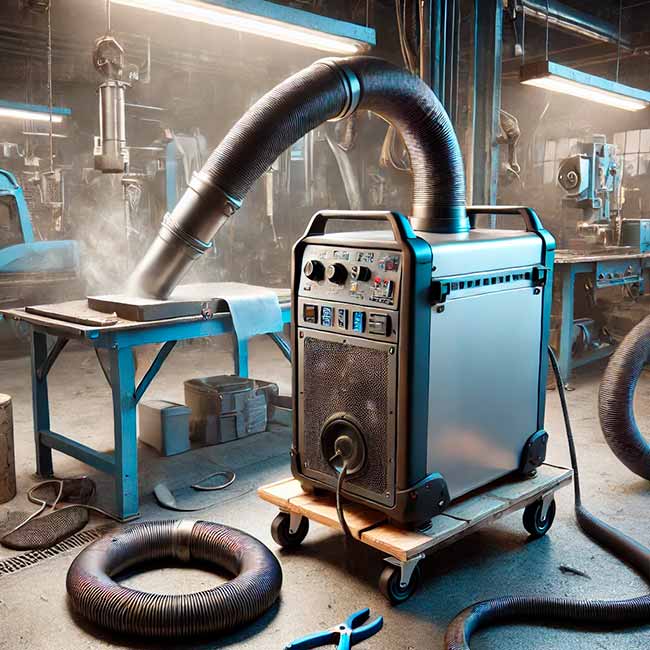 Alquiler extractor de humos