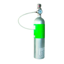Botella de gas patrón 58L CH4 CO2 CO H2S O2
